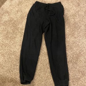 Aerie black joggers